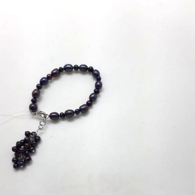 Gelang mutiara hitam air tawar