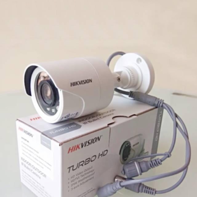 Paket 3KAMERA CCTV HIKVISION 2MP HDTVI 1080P HDD 500GB 4 Channel 3 kamera Komplit Tinggal Pasang