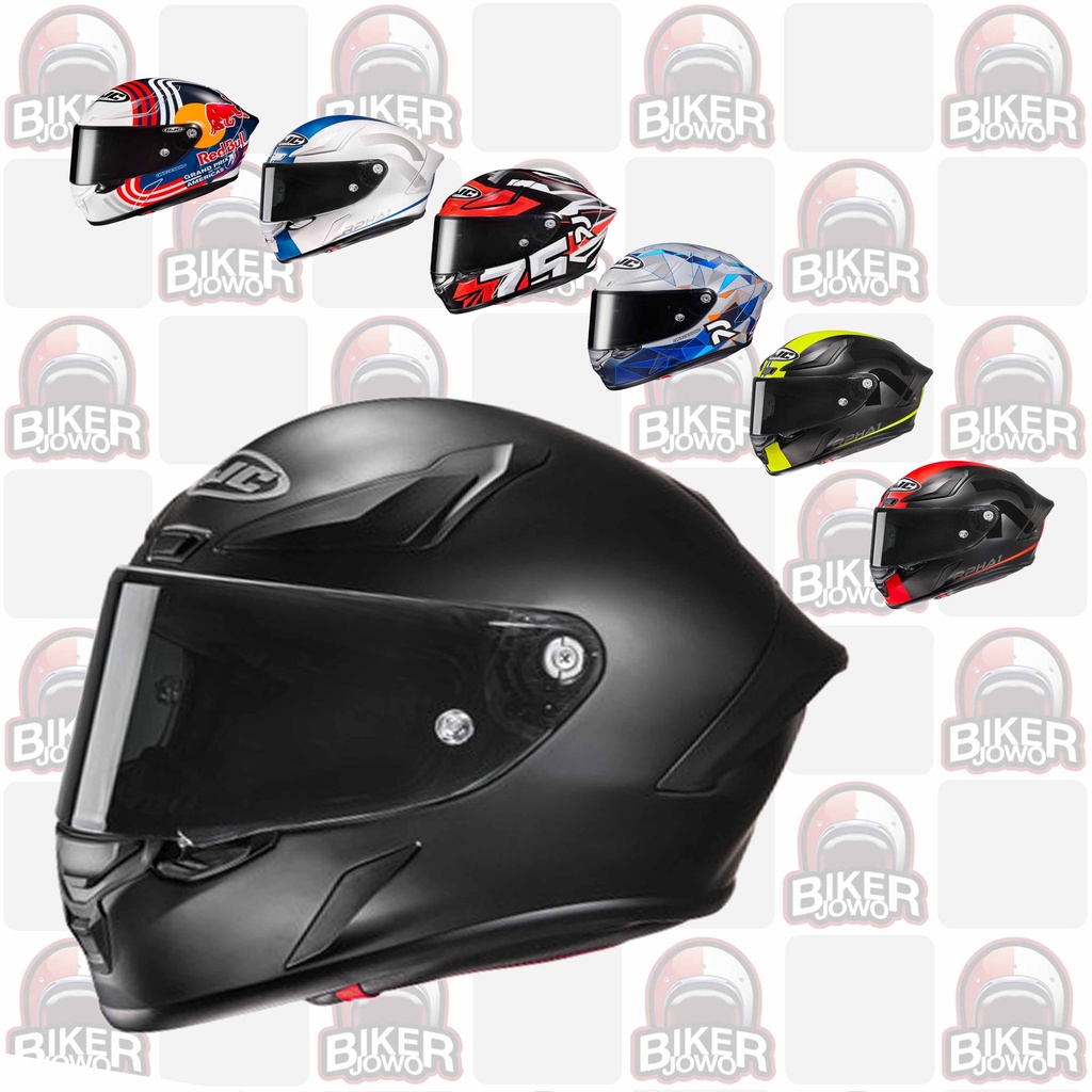 Helm HJC RPHA1N - RPHA 1N Solid - Senin - Moto GP - Red Bull - Arenas - Matt Black