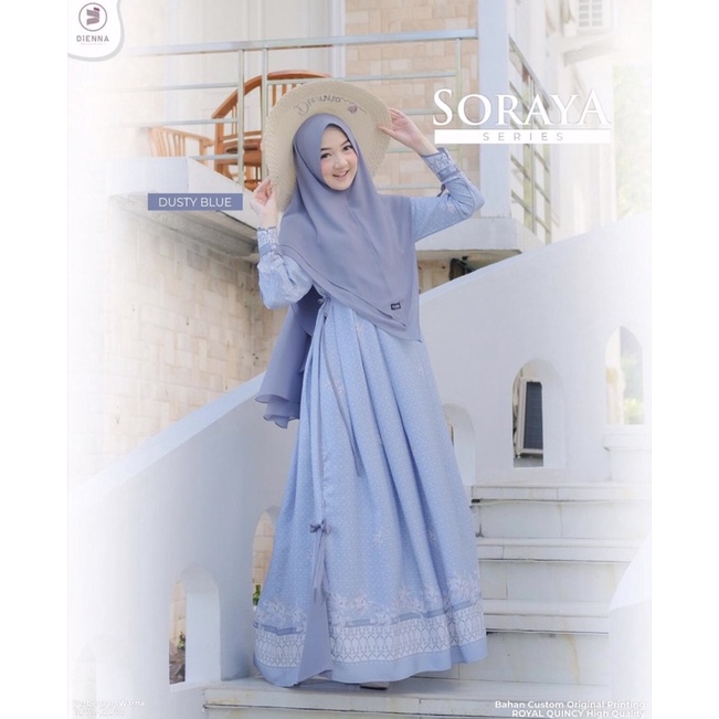 Soraya dress by dienna gamis (orderan mitra)