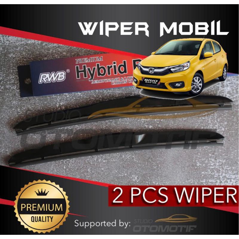 WIPER BRIO RWB HYBRID GRAPHITE 2 PCS