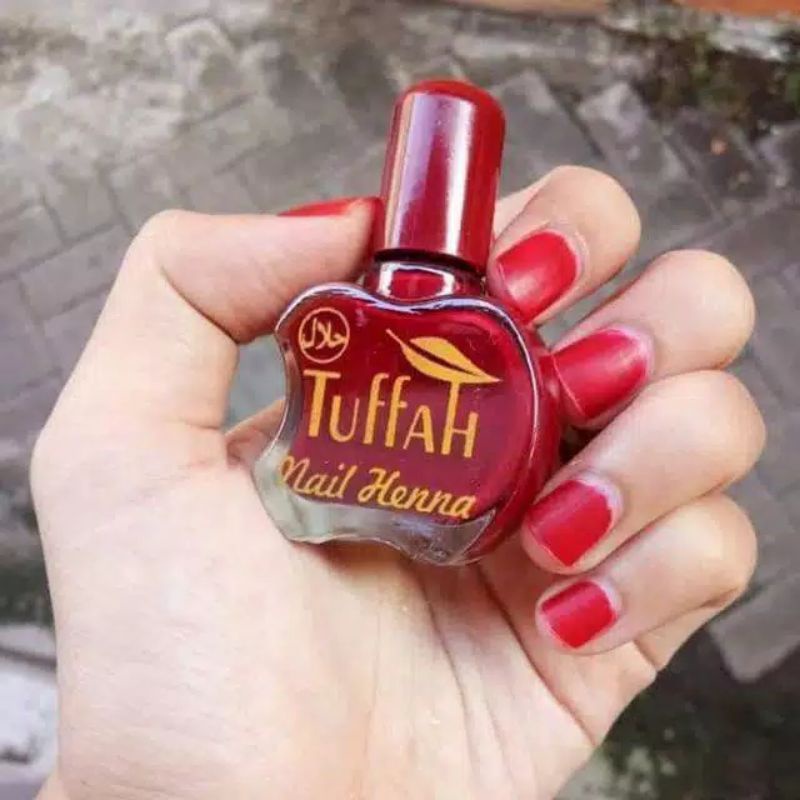 Kuteks Halal Muslimah Tuffah Nail Henna Pacar Kuku Halal