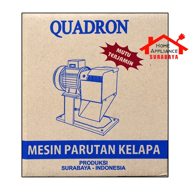 Mesin Parutan Kelapa Ubi Singkong Nanas Jahe Kunyit Corong Quadron Mesin Merk Bison PRT 01