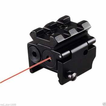 LED Tactical Red Dot Laser Gun Picatinny Mount Airsoft Rifle HJ11