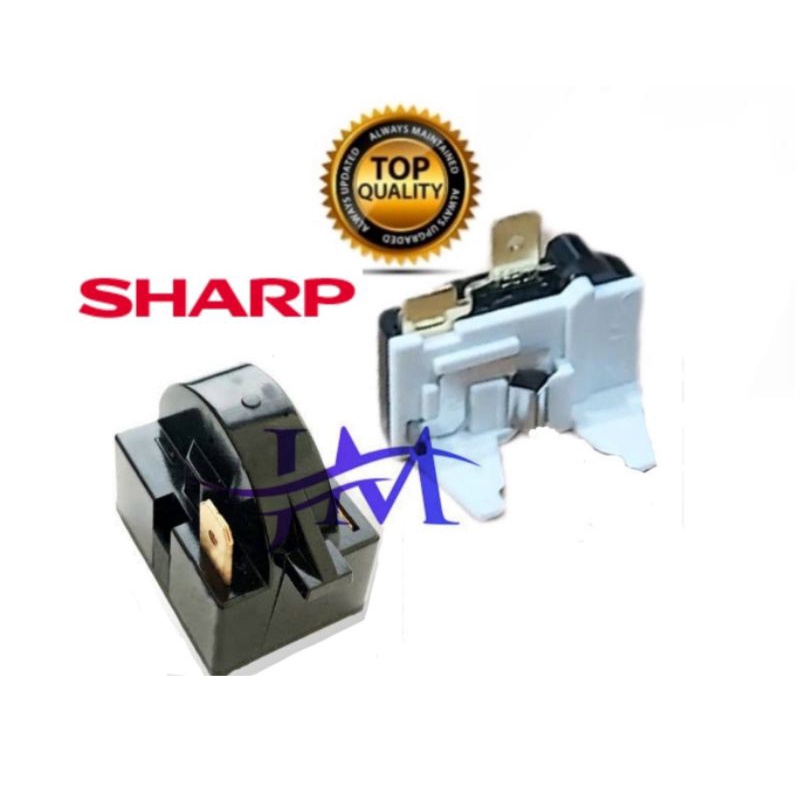 Relay Ptc Overload Kulkas Sharp 1 Pintu