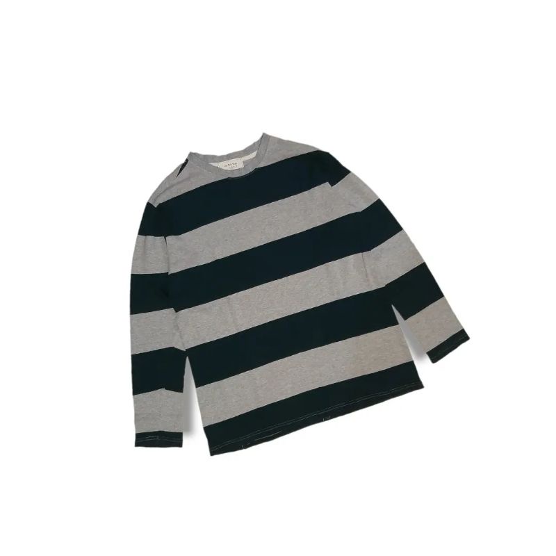 LONGSLEEVE not uniqlo STRIPE KAOS LENGAN PANJANG SALUR