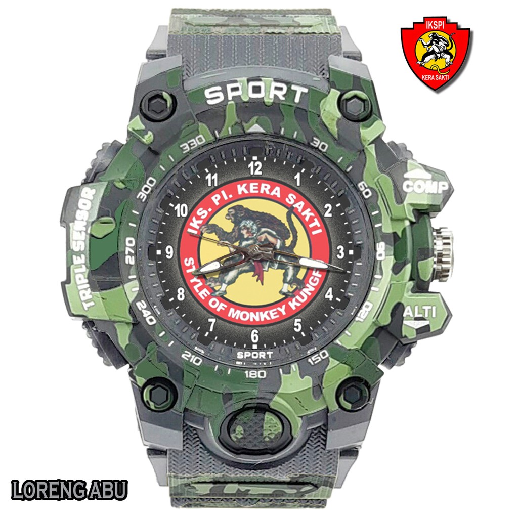 (Exclusive) PERGURUAN IKSPI / KERA SAKTI Loreng Army - Motif 8