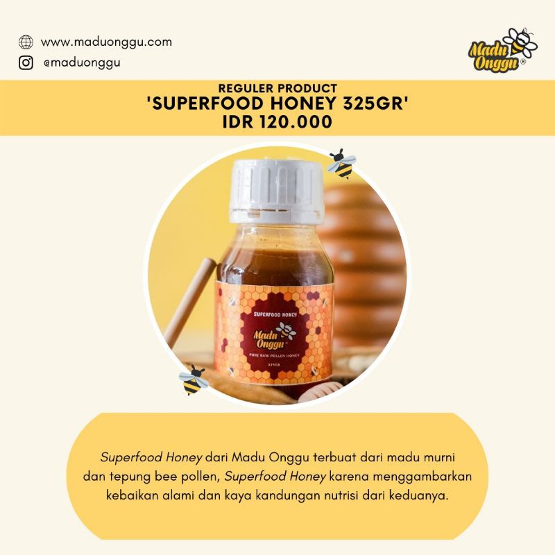 

Superfood Honey 325gr
