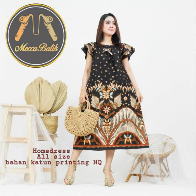 Dress Pendek Batik Wanita