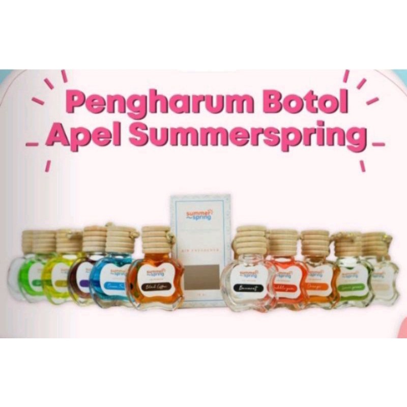 Sale Pengharum parfum gantung apel summerspring pewangi mobil toilet ruangan lemari