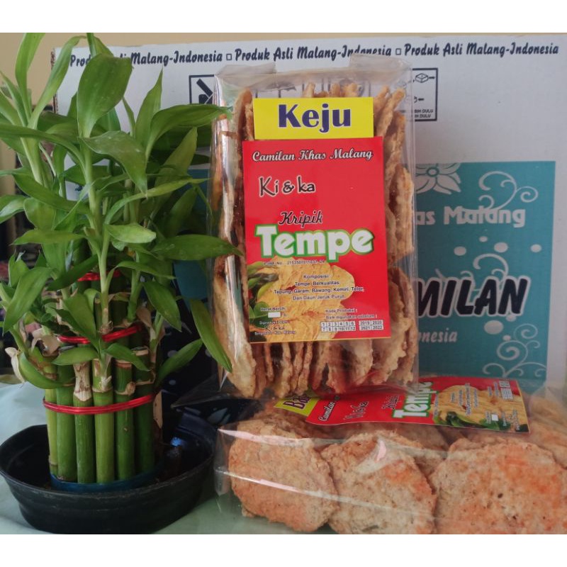 

Keripik Tempe varian Keju