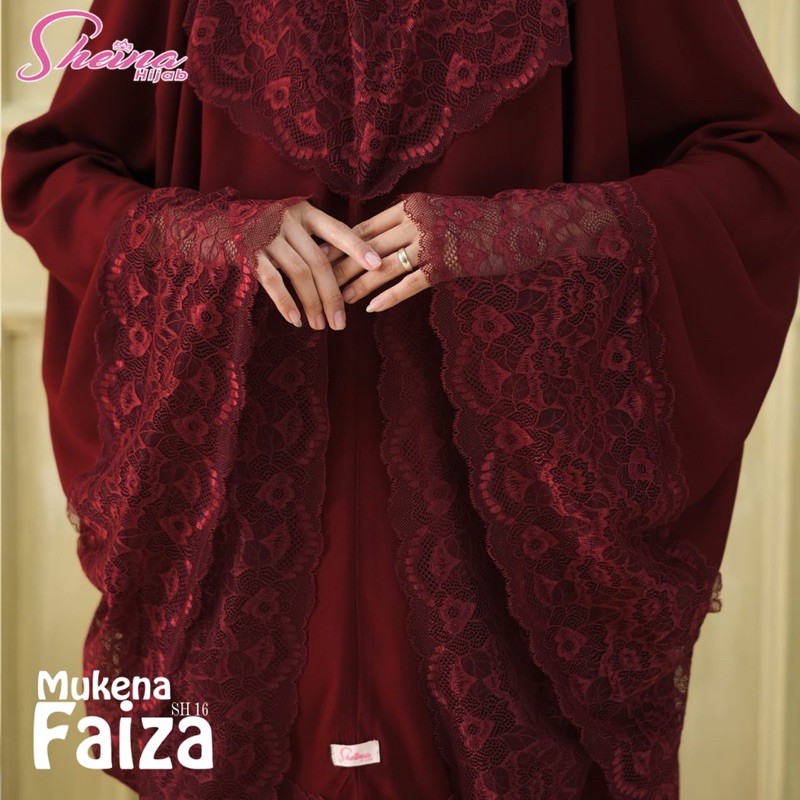 Mukena Faiza by Sheina Hijab | Mukenah  Katun Rayon Premium