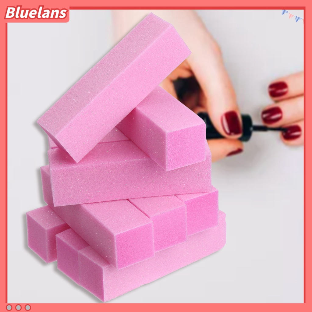 (In Stock) Kacamata Hitam Lensa Warna Warni ♡10pcs / Set Alat Kikir Kuku Multifungsi 4 Sisi Anti Abrasion Untuk Manicure Pedicure