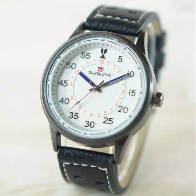 JAM TANGAN PRIA QS QUICKSILVER LAETHER SPORT