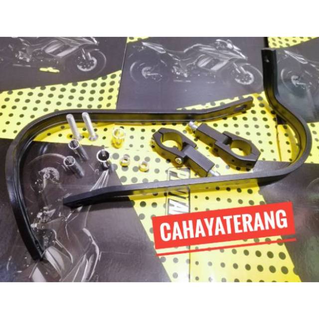 Handguard - Proguard Pelindung Stang Tulang Besi Universal KLX - Byson - Scorpio - Nmax - Xride