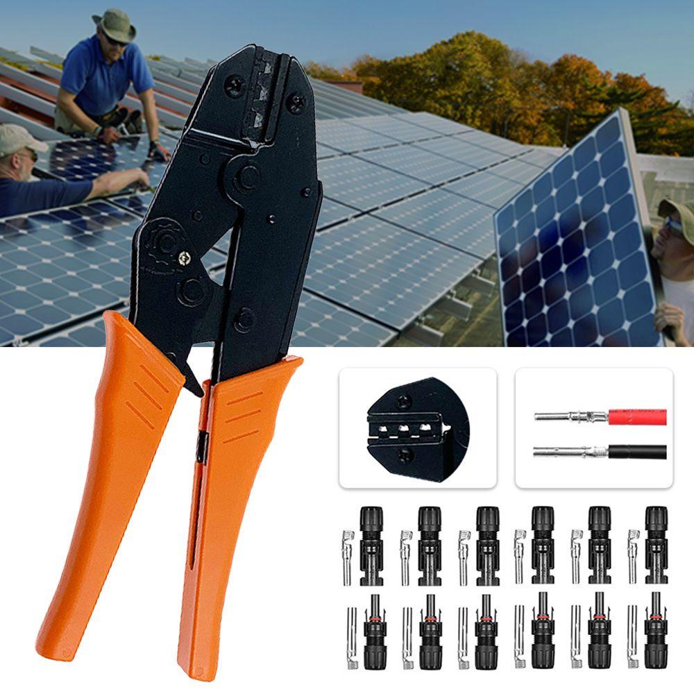 Populer Ferrule Crimp Sets 2546B Konektor Solar Kawat Terminal Insert Spring Wire Crimper Tool