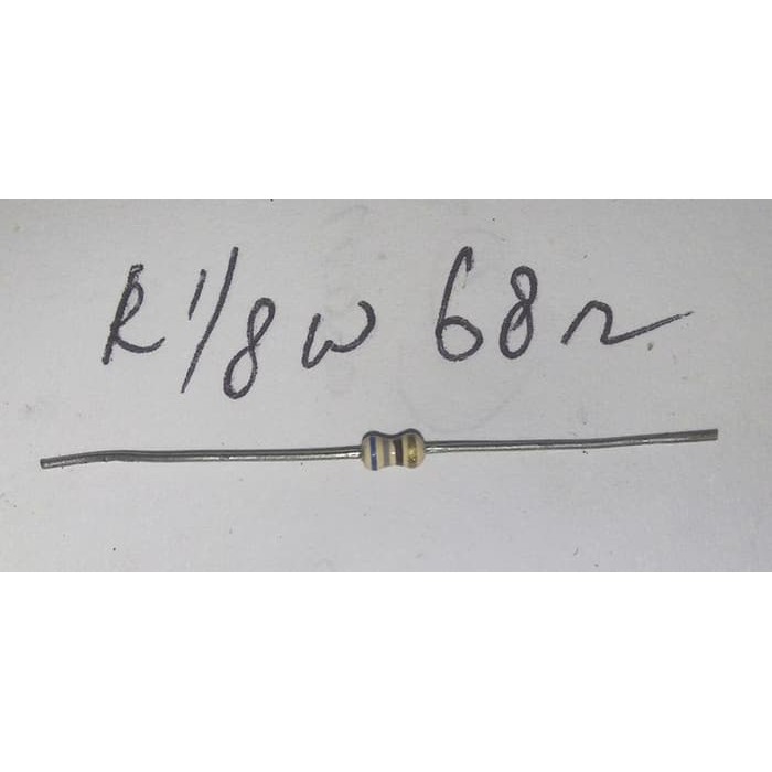 Resistor R1/8w 68 ohm Carbon Film original Japan