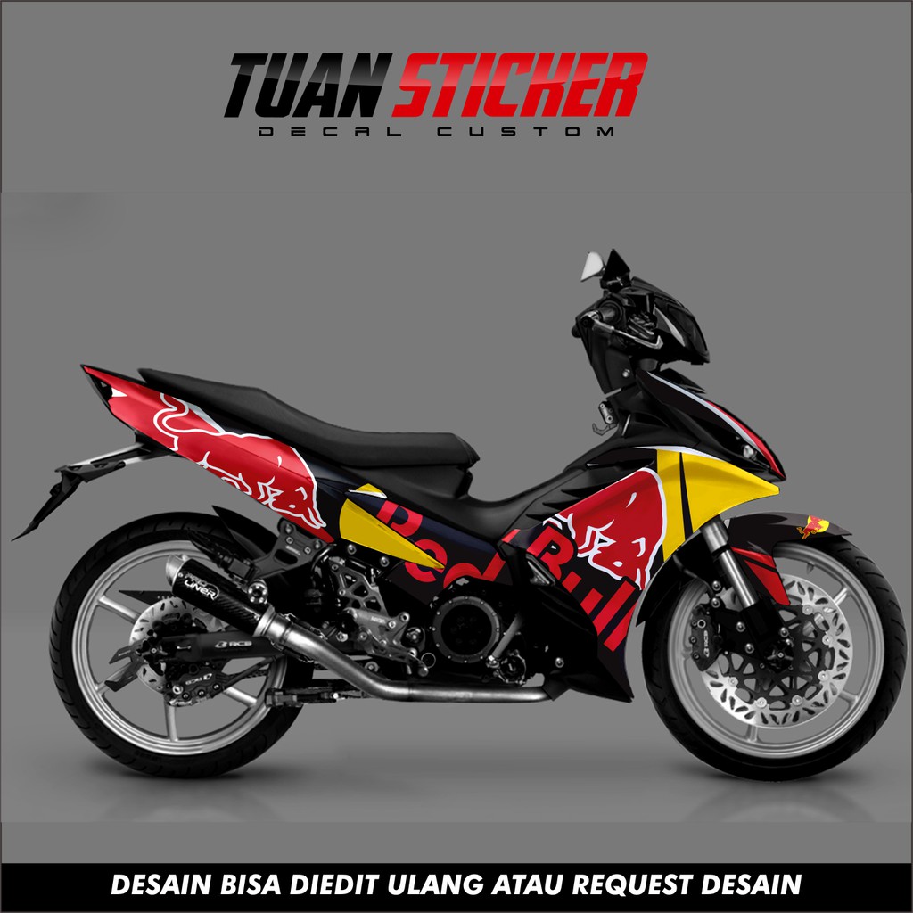 Sticker decal  jupiter mx 135, Striping jupiter mx 135 , Sticker jupiter mx 135 bull