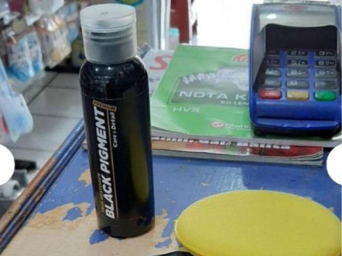 Black Pigment | Trim Restorer Penghitam Plastik Body Motor / Mobil