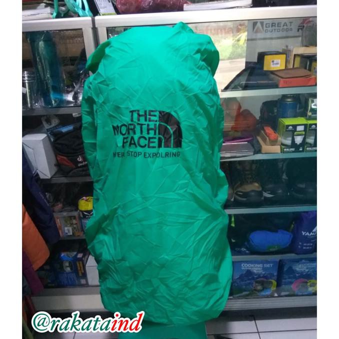 Cover Bag Atau Rain Cover Carrier Kapasitas 80L Motif Jack Wolfskin