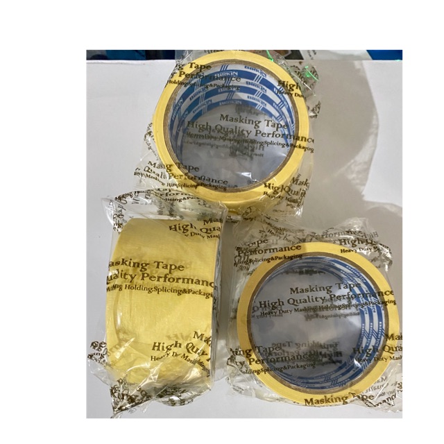 

Birkin Masking Tape 1 Inch/2 Inch (Lakban Kertas)