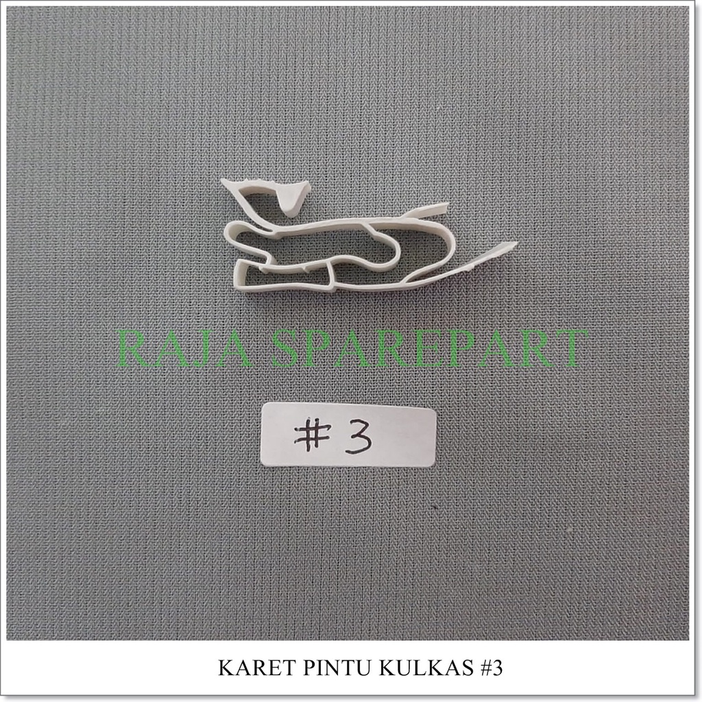 KP3 GASKET PINTU KULKAS/KARET PINTU KULKAS NO 3 (HARGA UNTUK -+2 METER)