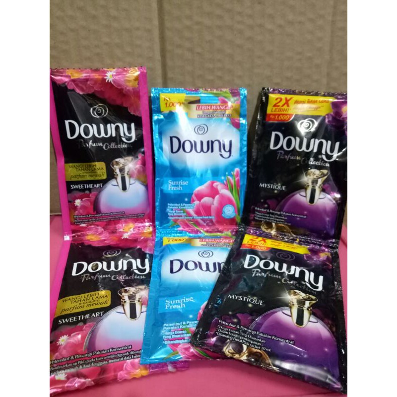 Downy pewangi pakaian sachet isi 3