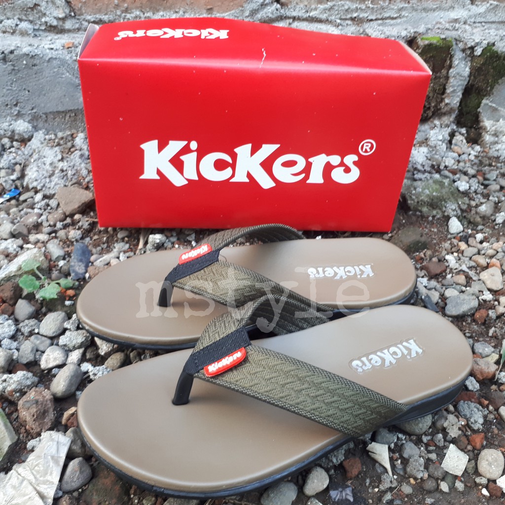 sendal jepit pria terbaru / sandal pria kasual / sandal pria kickers /mstyle-2