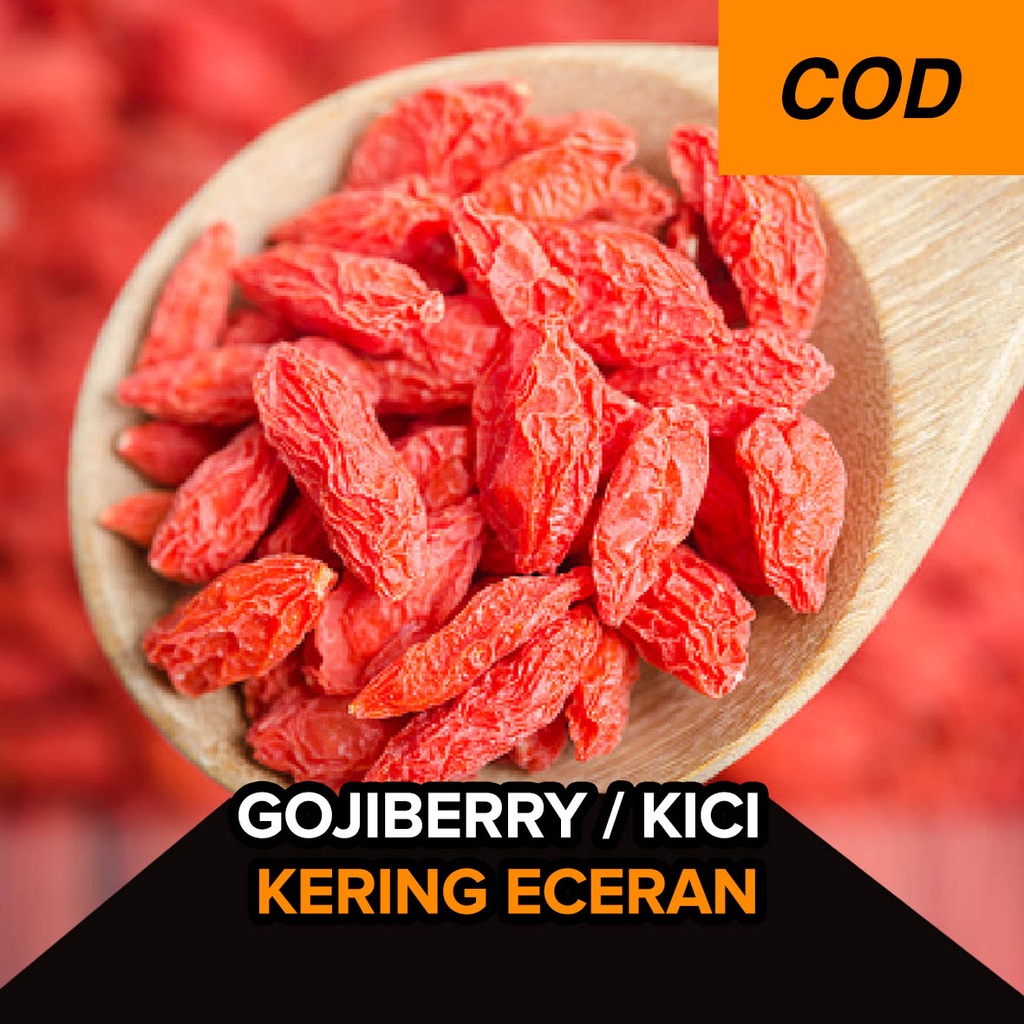 

Gojiberry / Kici / Goji Berry / Gojiberi Kering Eceran Murah