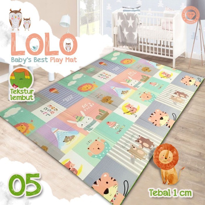 LOLO Karpet Playmat Anak 180X200