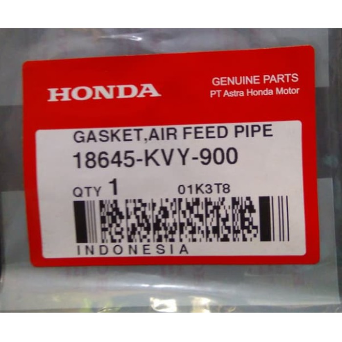 GASKET AIR FEED PIPE SPACY 18645KVY900
