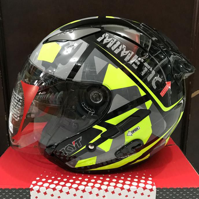 helm KYT Galaxy seri 4 - Merah