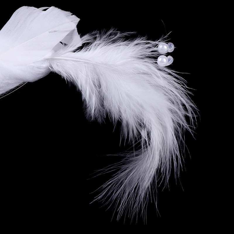 {LUCKID}1Pcs Birds Simulation Artificial Feather Doves Feather Park Mall Ornament