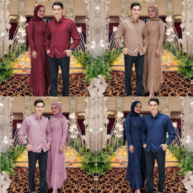 Jual Geraldine Couplebaju Pasangan Kondangan Shopee Indonesia 3218