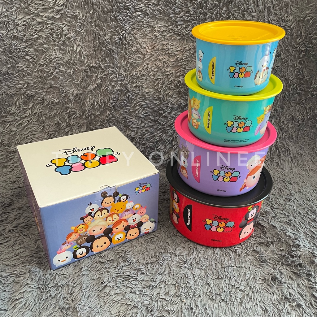 Tupperware Disney Tsum Tsum Canister Toples Karakter