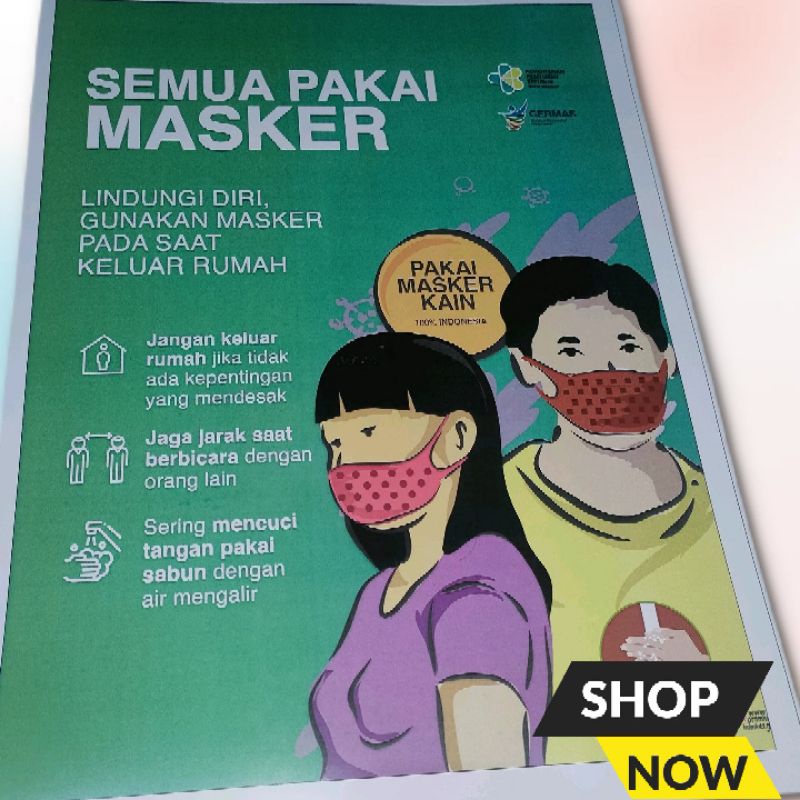 

Poster Semua Pakai Masker New 2022