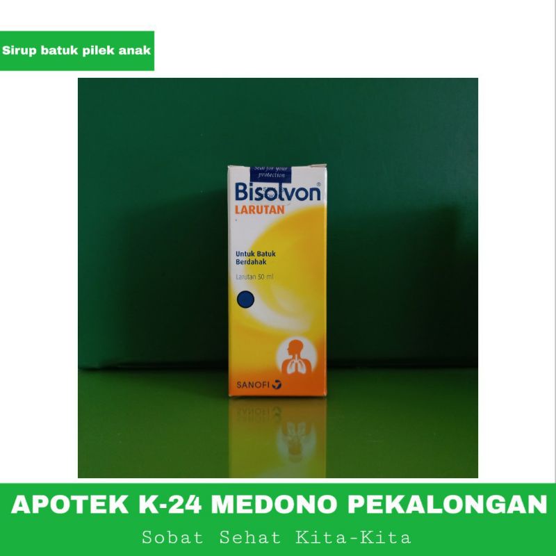Bisolvon solition 50ml/obat batuk berdahak/sebagai cairan untuk nebulizer