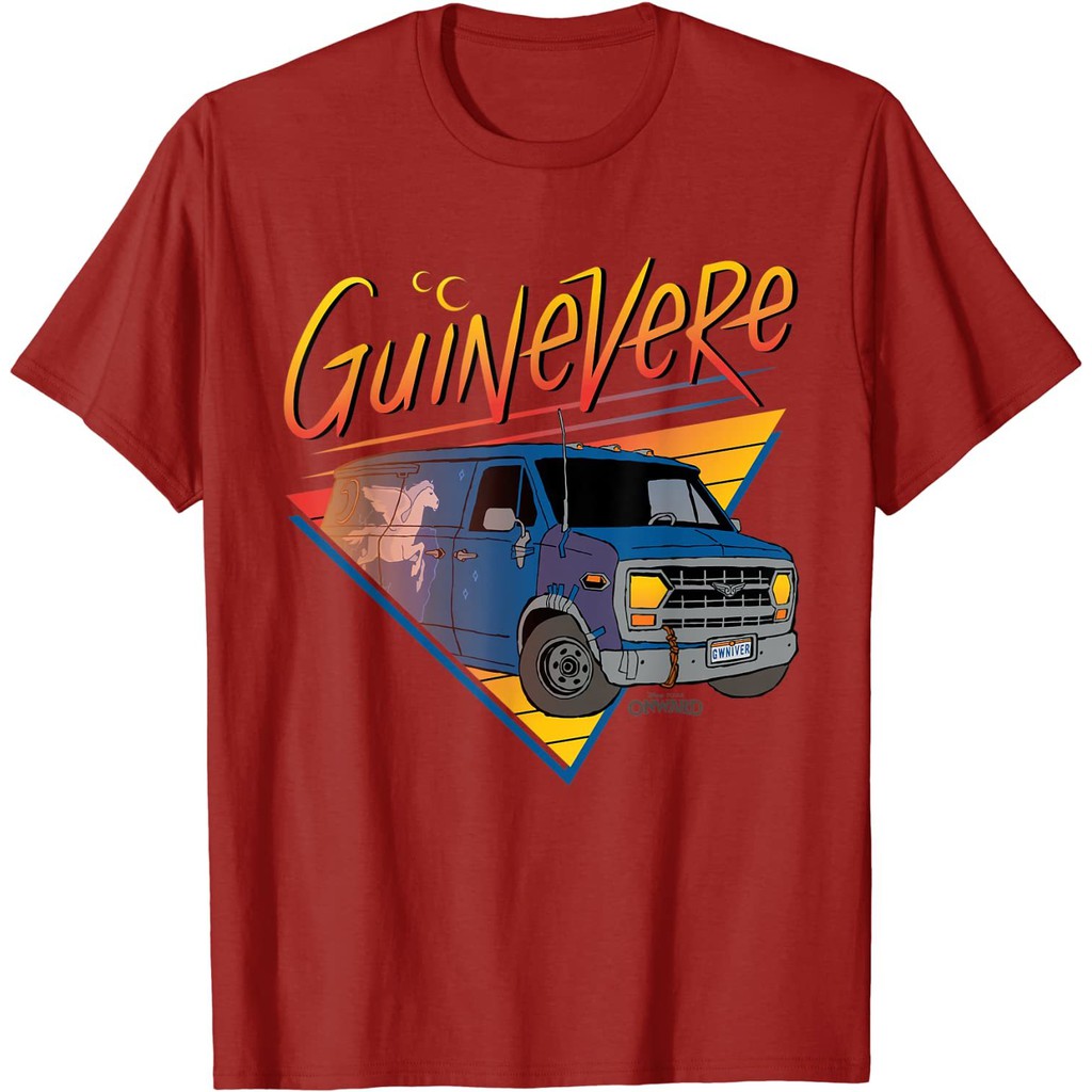 Kaos Anak Disney PIXAR Onward Van Guinevere  Pakaian Fashion Baju Atasan Anak Laki Perempuan Cowok C