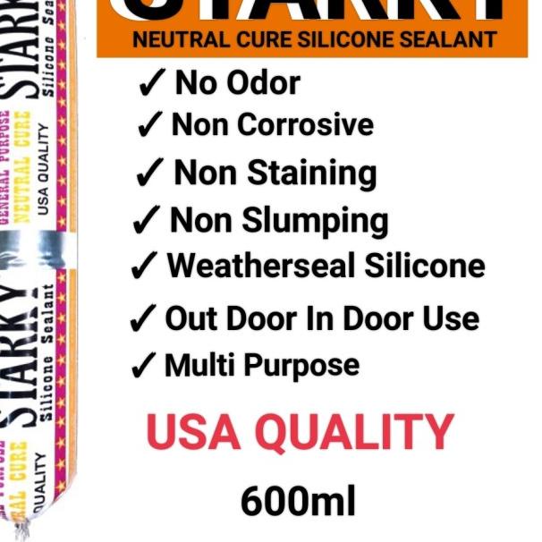 

➽ Lem ACP Sosis IKASEAL 988 Neutral Silicone Sealant 600ml - STARKY CLEAR ☞