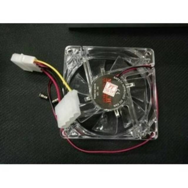 Fan Casing 8Cm Transparan/ Cooler CPU 8CM Transparan Lampu