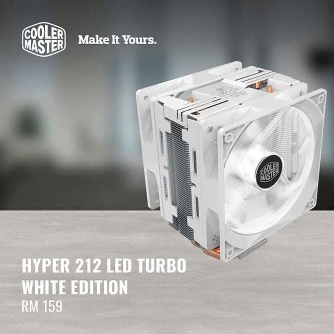 Cooler Master HYPER 212 LED Turbo - White Edition