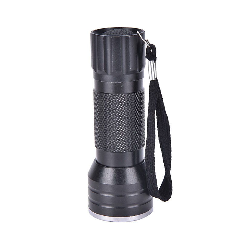 {LUCKID}UV Ultra Violet 21 LED Flashlight Mini Blacklight Aluminum Torch Light Lamp NEW