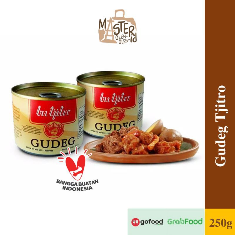 Gudeg Bu Tjitro Varian Lengkap Gratis Bubble/Dus Original Spicy Gudeg