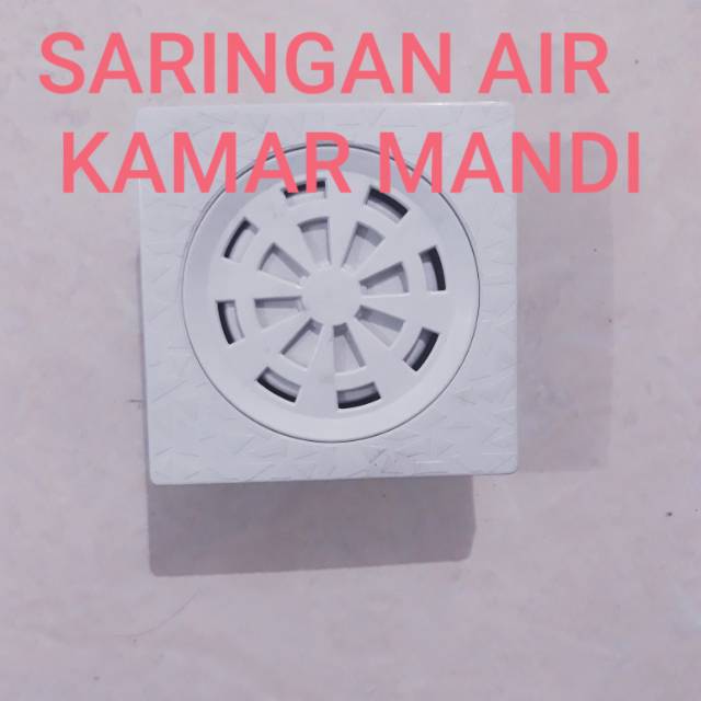 SARINGAN AIR (FLOOR DRAIN) PVC PLASTIK KAMAR MANDI