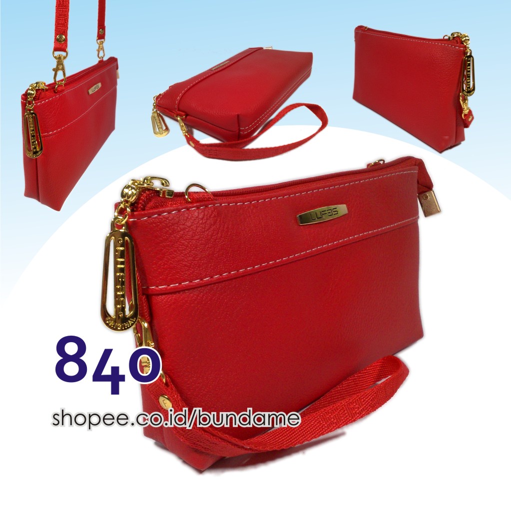 NEW DOMPET WANITA LUFAS 840 DENGAN TALI PANJANG