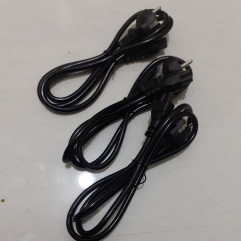 KABEL POWER 3 LUBANG all Lenovo Dell Asus Acer