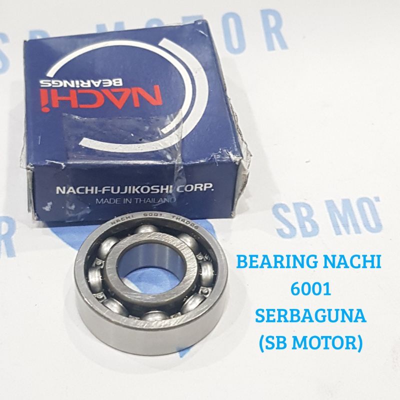 BEARING LAHAR NACHI 6001 SERBAGUNA JAPAN