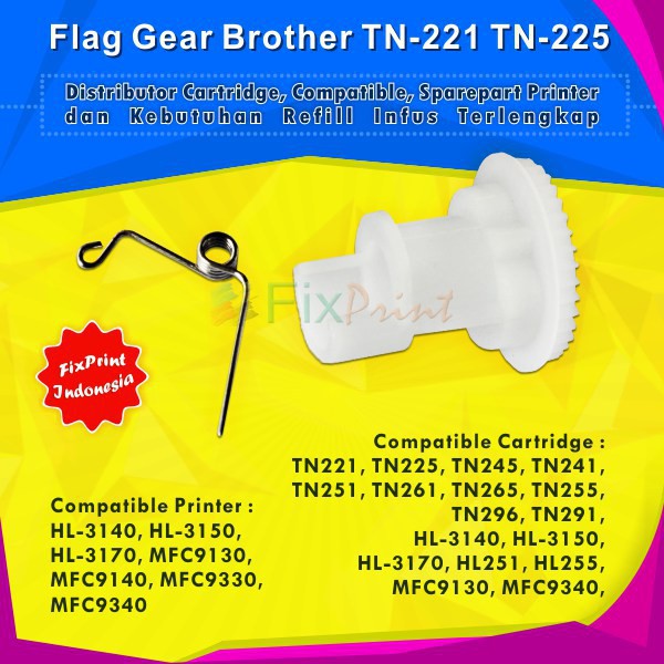 Flag Gear Brother TN210 TN221 TN 210 TN 221 Murah