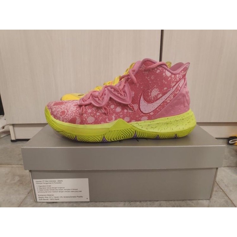Jual Sepatu Basket Kyrie V Spongebob x Patrick