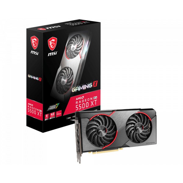 VGA MSI RX5500XT Gaming X 8gb DDR6 - Radeon RX 5500 XT